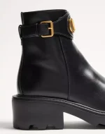 Valentino Vlogo Signature Calfskin Ankle Boot 55Mm - Image 2